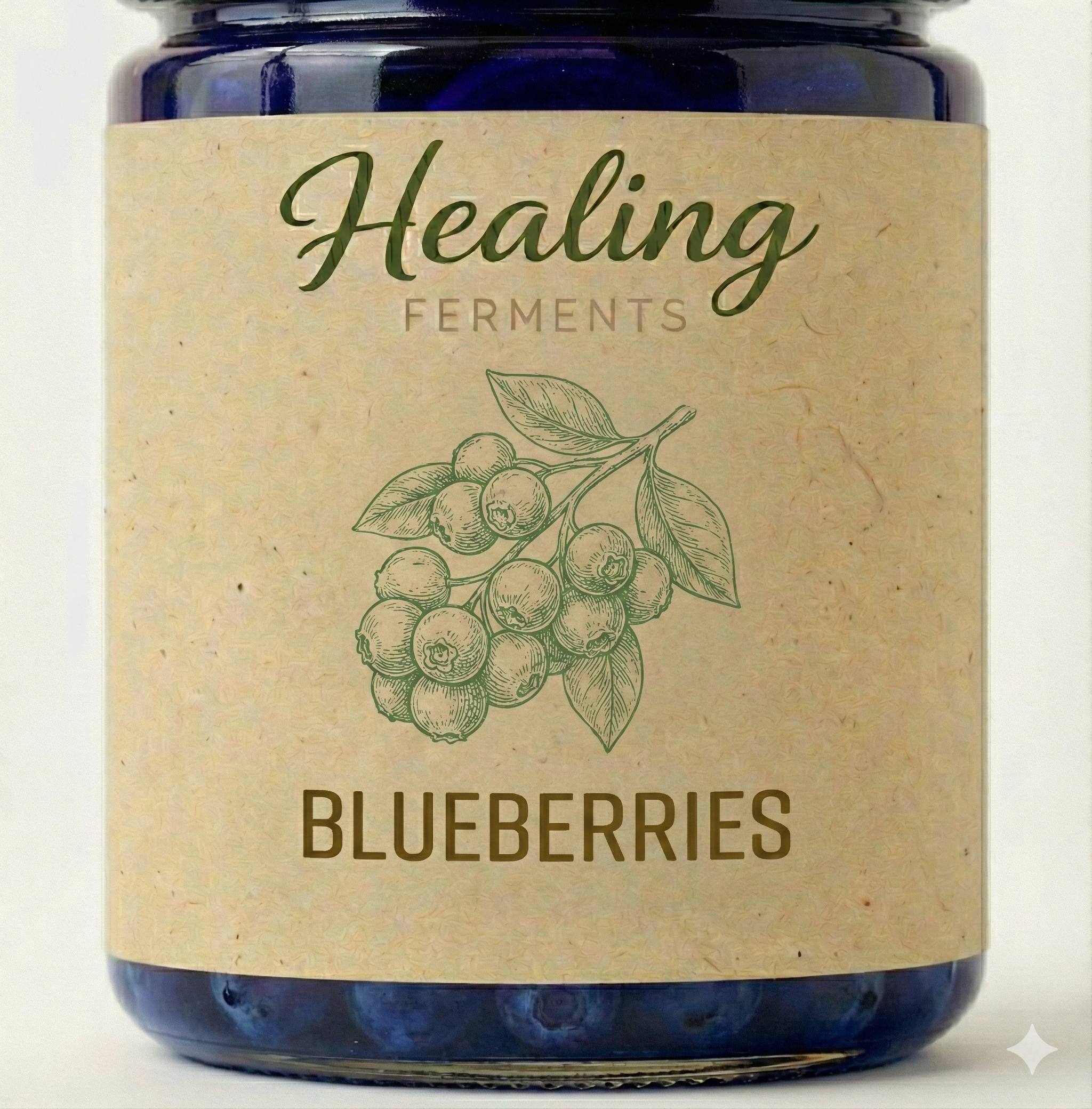 Wild Fermented Blueberries